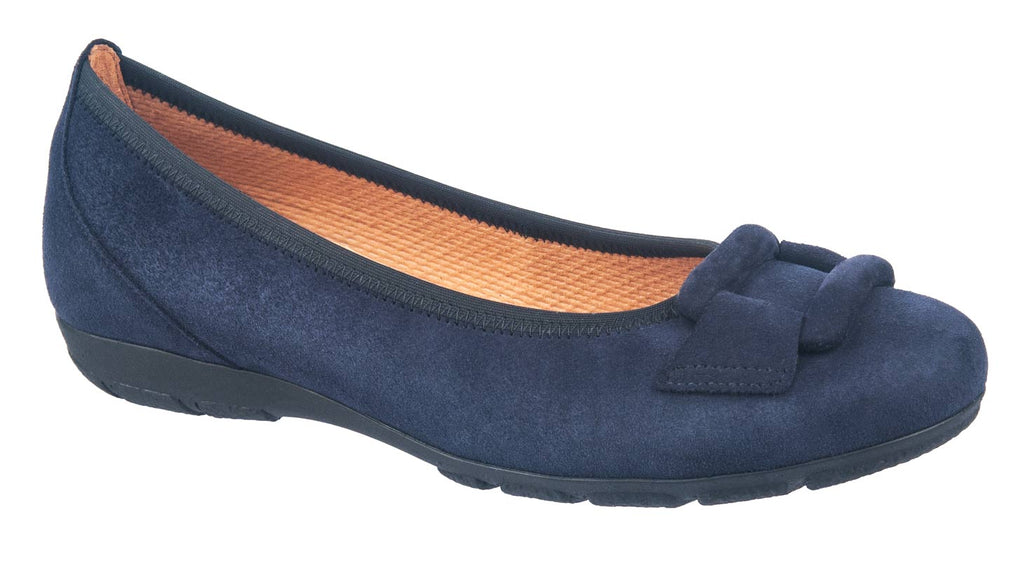 Navy suede pumps from Gabor shoes