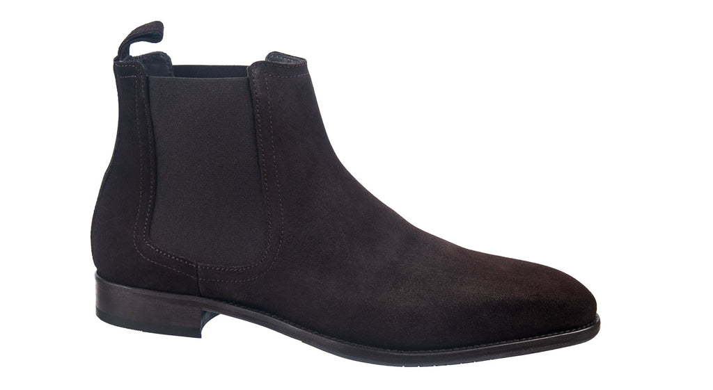 Joss men's brown suede ankle boot.